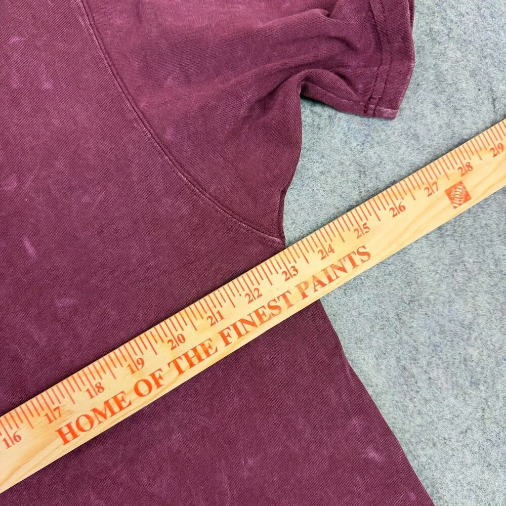 Nike Men's Sportswear Max90 Night Maroon Washed T-Shirt Size Large DZ2898-681